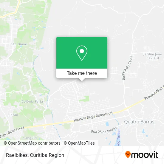 Raelbikes map