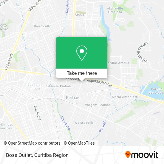 Boss Outlet map