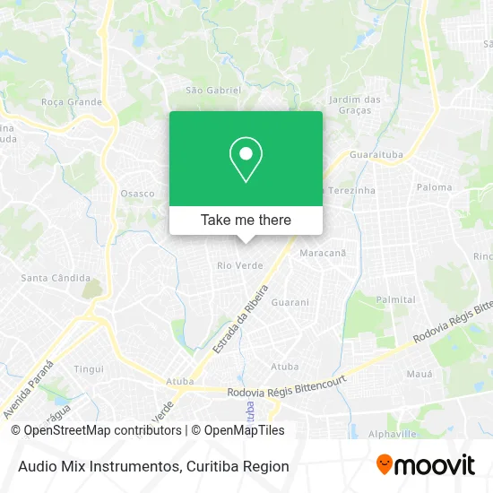 Audio Mix Instrumentos map