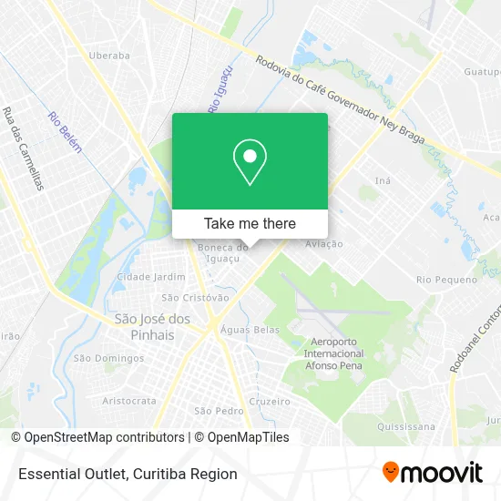 Essential Outlet map