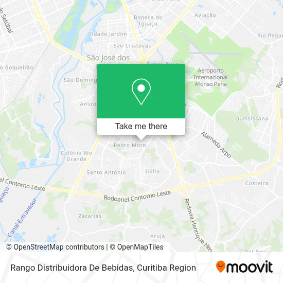 Rango Distribuidora De Bebidas map