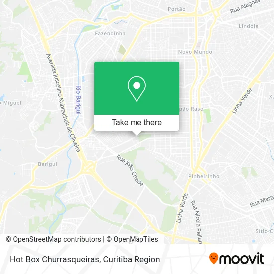 Hot Box Churrasqueiras map