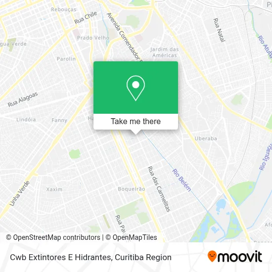 Cwb Extintores E Hidrantes map