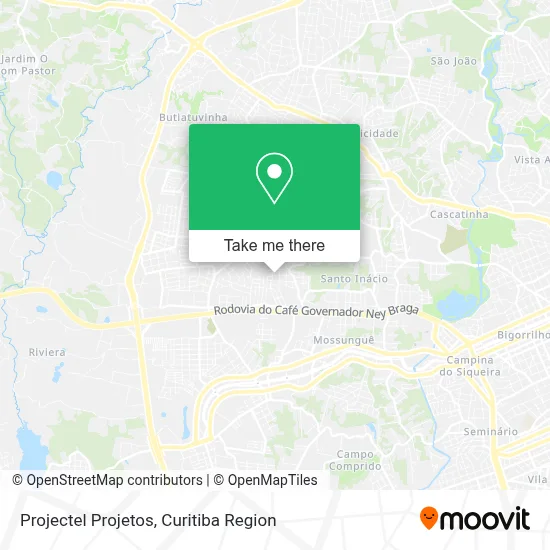 Projectel Projetos map