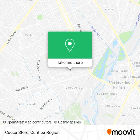 Cueca Store map