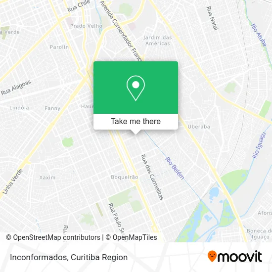 Inconformados map