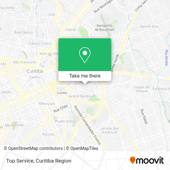 Top Service map