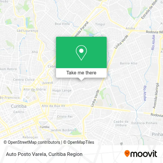 Auto Posto Varela map