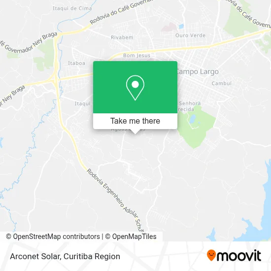 Arconet Solar map