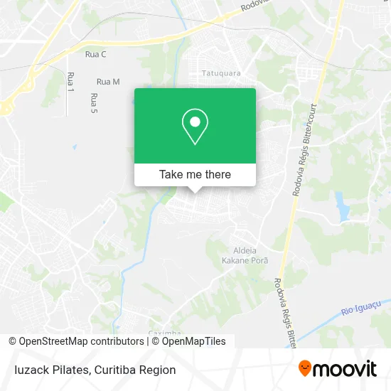 Iuzack Pilates map