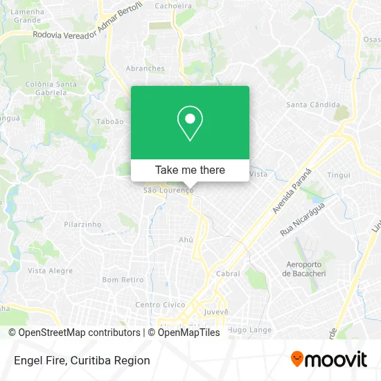 Engel Fire map