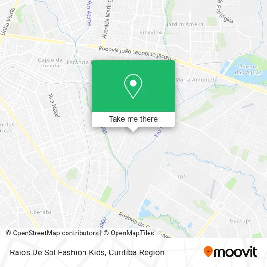 Raios De Sol Fashion Kids map