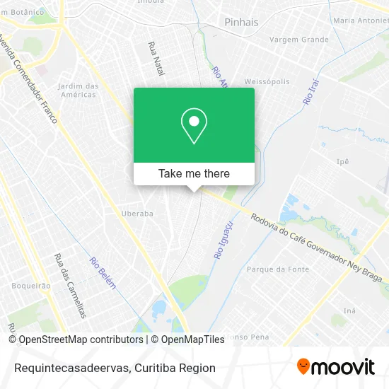 Requintecasadeervas map