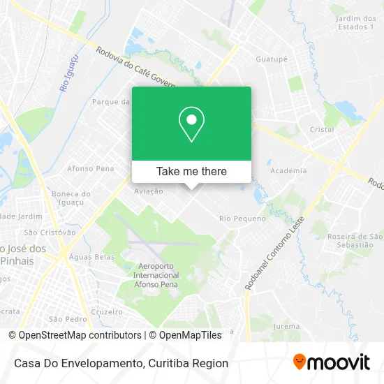 Casa Do Envelopamento map