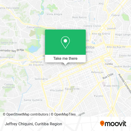 Jeffrey Chiquini map