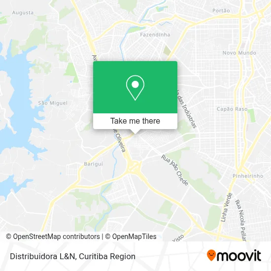 Distribuidora L&N map
