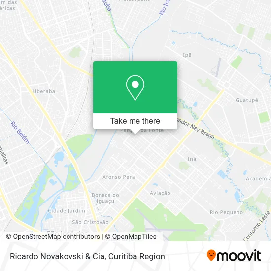 Ricardo Novakovski & Cia map