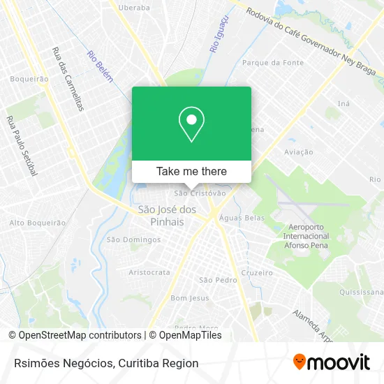 Rsimões Negócios map