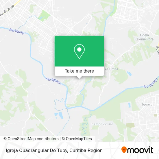 Igreja Quadrangular Do Tupy map