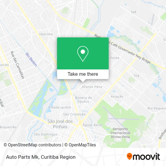 Auto Parts Mk map
