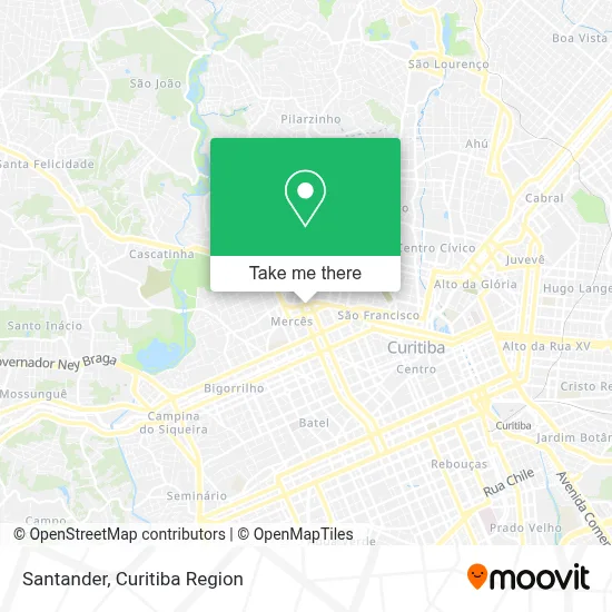 Santander map