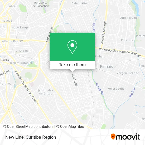 New Line map