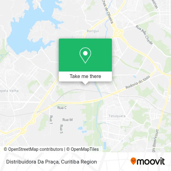Distribuidora Da Praça map