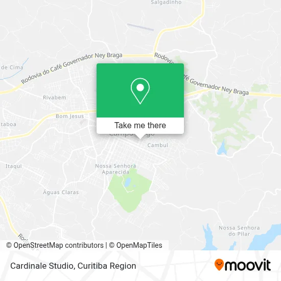 Cardinale Studio map