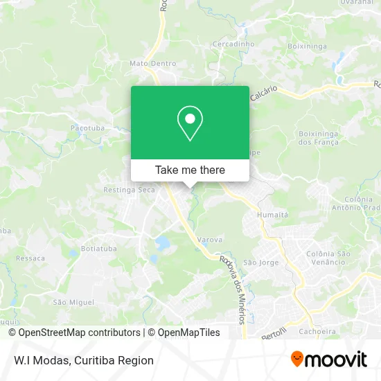 W.I Modas map