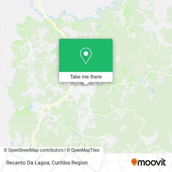 Recanto Da Lagoa map