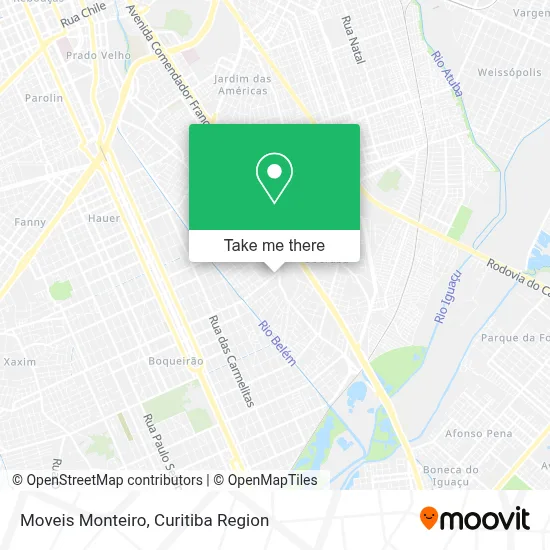 Moveis Monteiro map