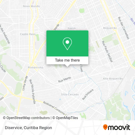 Diservice map