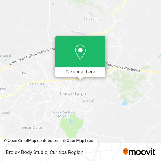 Brolex Body Studio map