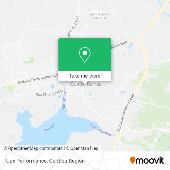 Upx Performance map