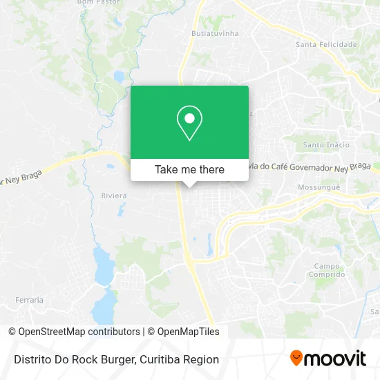 Distrito Do Rock Burger map