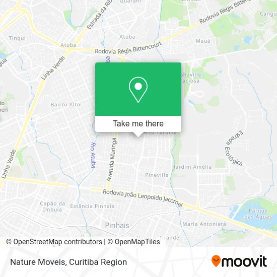 Nature Moveis map
