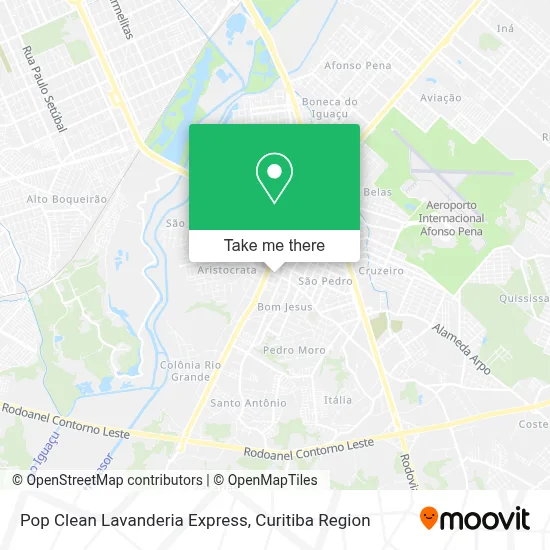 Pop Clean Lavanderia Express map