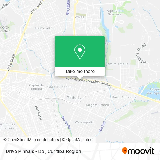 Drive Pinhais - Dpi map