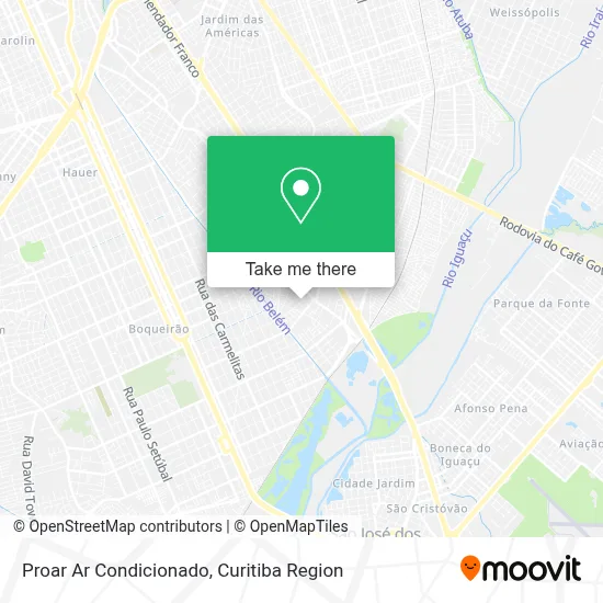 Proar Ar Condicionado map