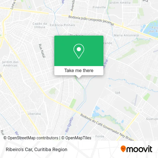 Ribeiro's Car map