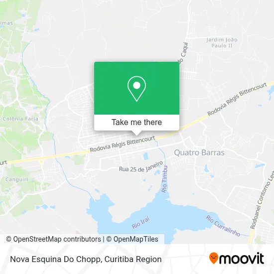 Nova Esquina Do Chopp map