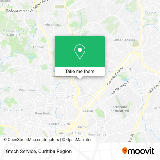 Gtech Service map