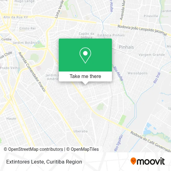 Extintores Leste map