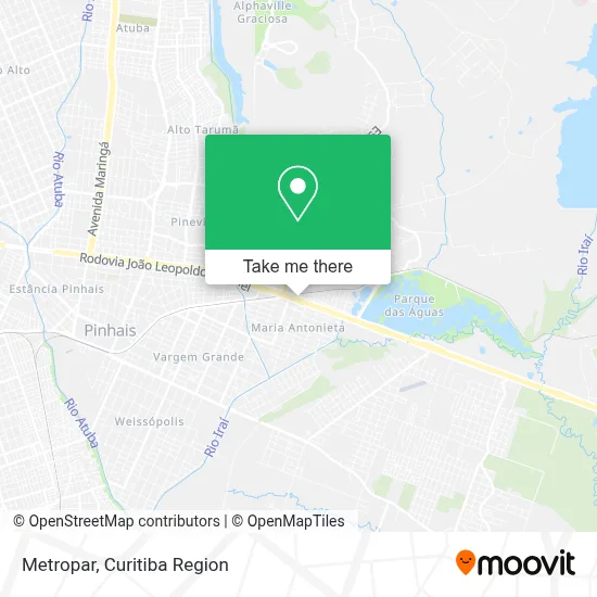 Metropar map