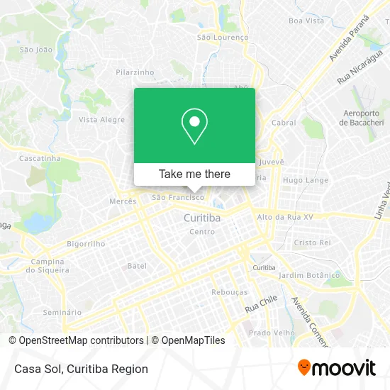 Casa Sol map