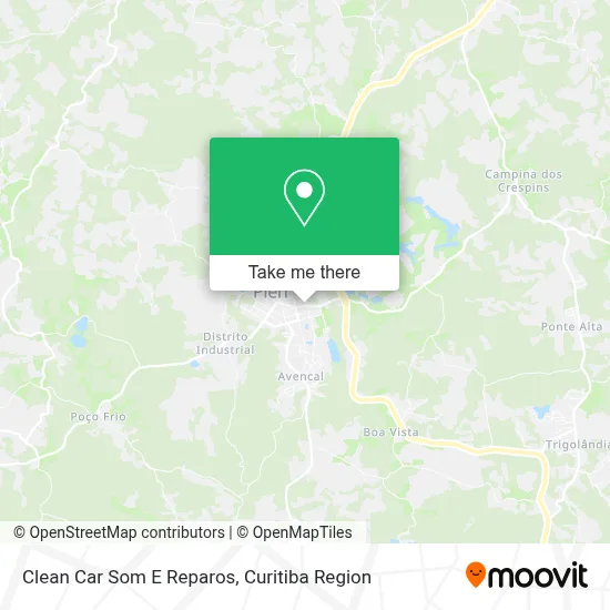 Clean Car Som E Reparos map