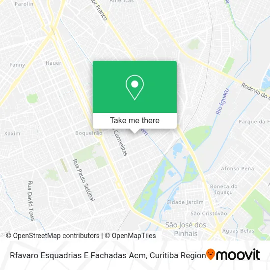 Rfavaro Esquadrias E Fachadas Acm map