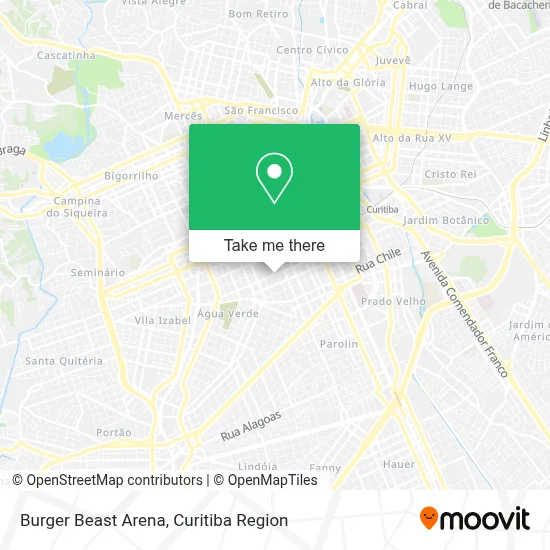 Burger Beast Arena map