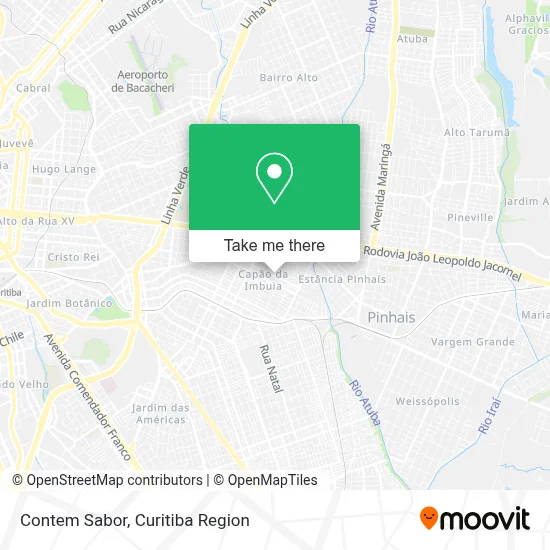Contem Sabor map