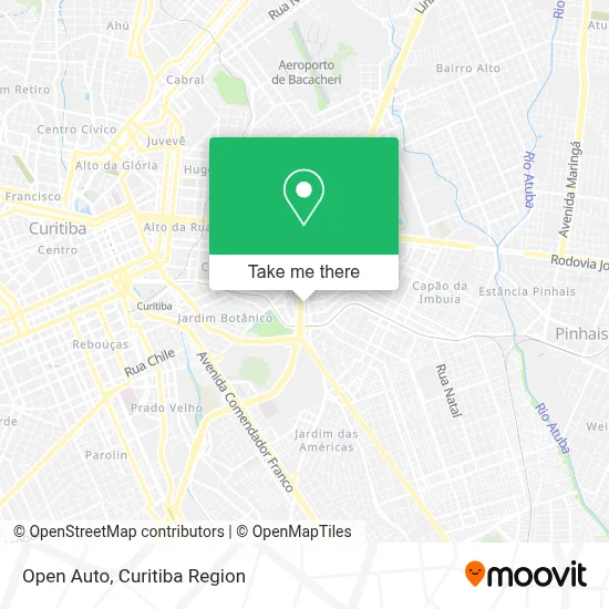 Open Auto map